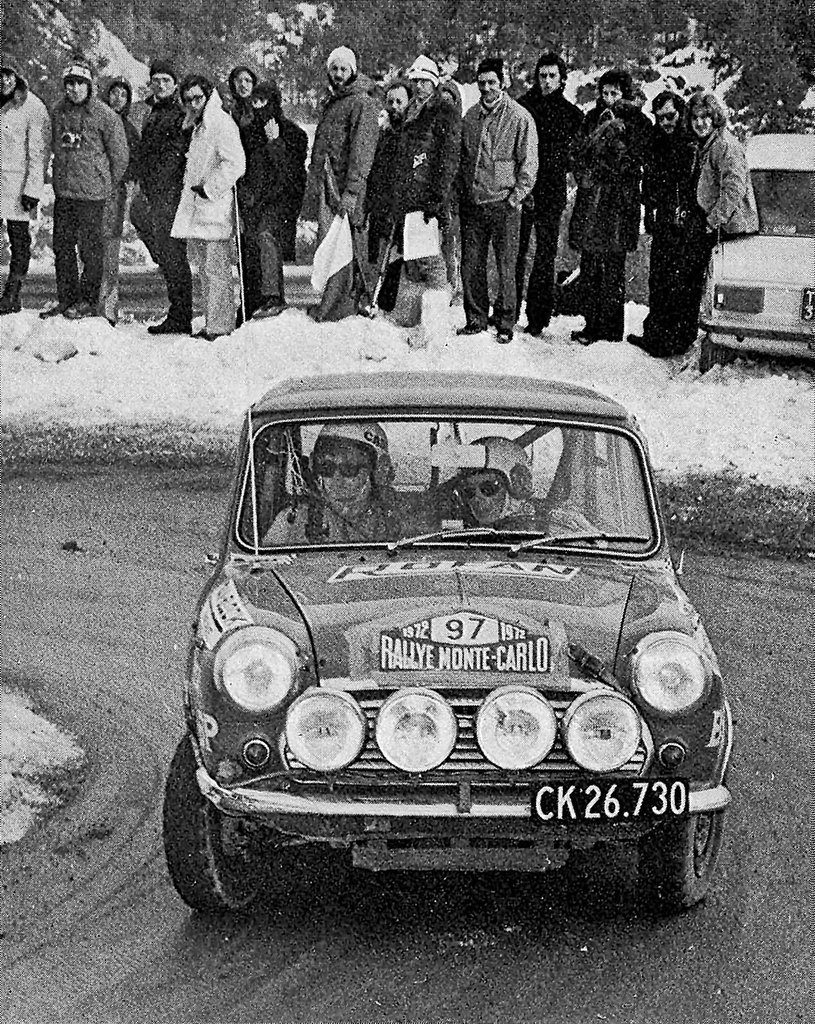 Snekaos på bjergvejene bevirkede, at Preben Kristoffersen og Peter Singers ikke nåede hjem over målstregen i Int. Rallye Monte-Carlo 1972